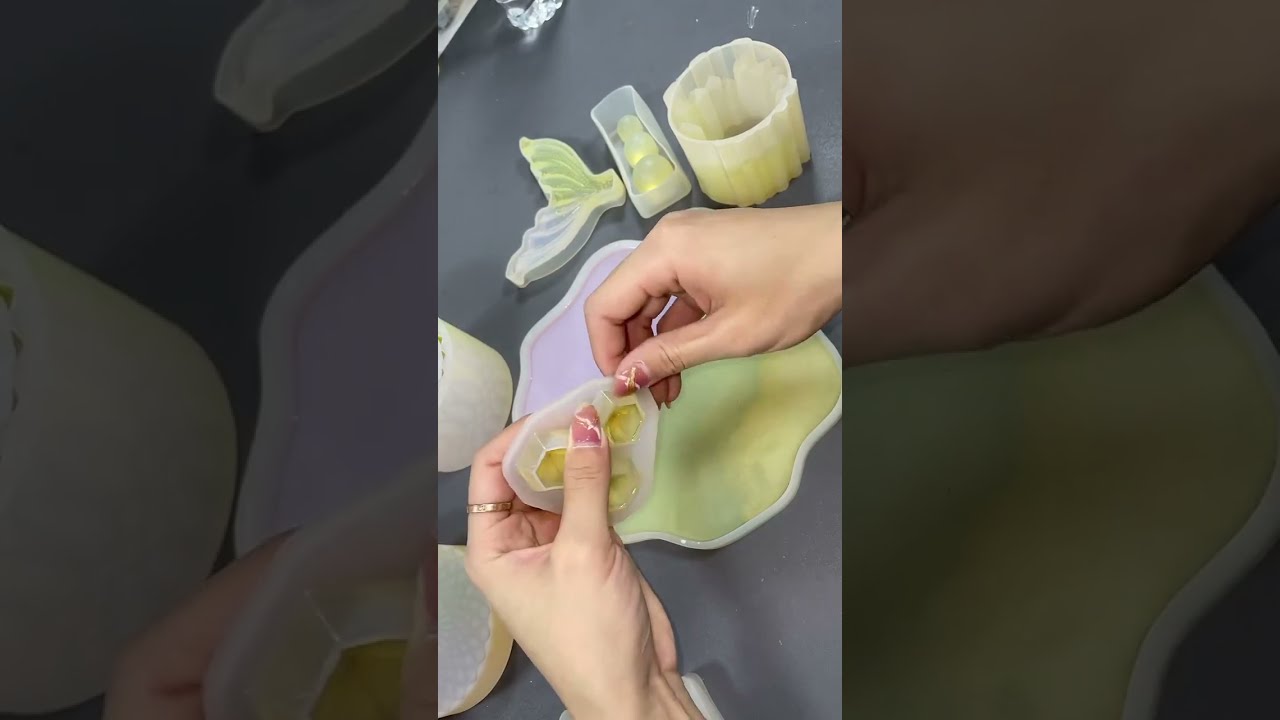 滴胶摆台制作#滴胶#礼物#手工 3