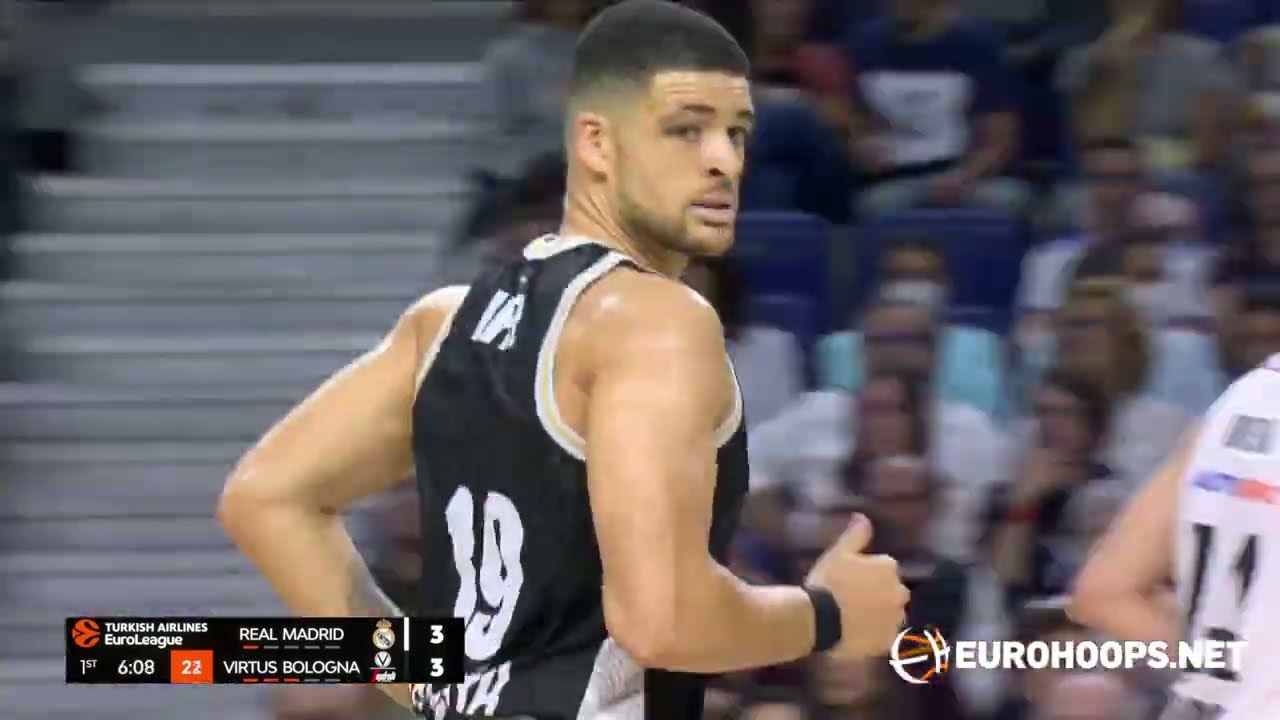 Real Madrid - Virtus Segafredo Bologna 92-95: Iffe Lundberg (18 points)
