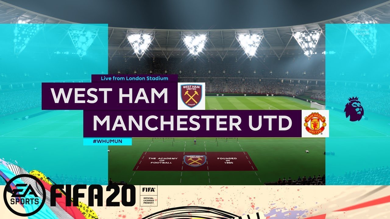 FIFA 20 | Premier League 19-20 West Ham vs Manchester United | Gameplay PC