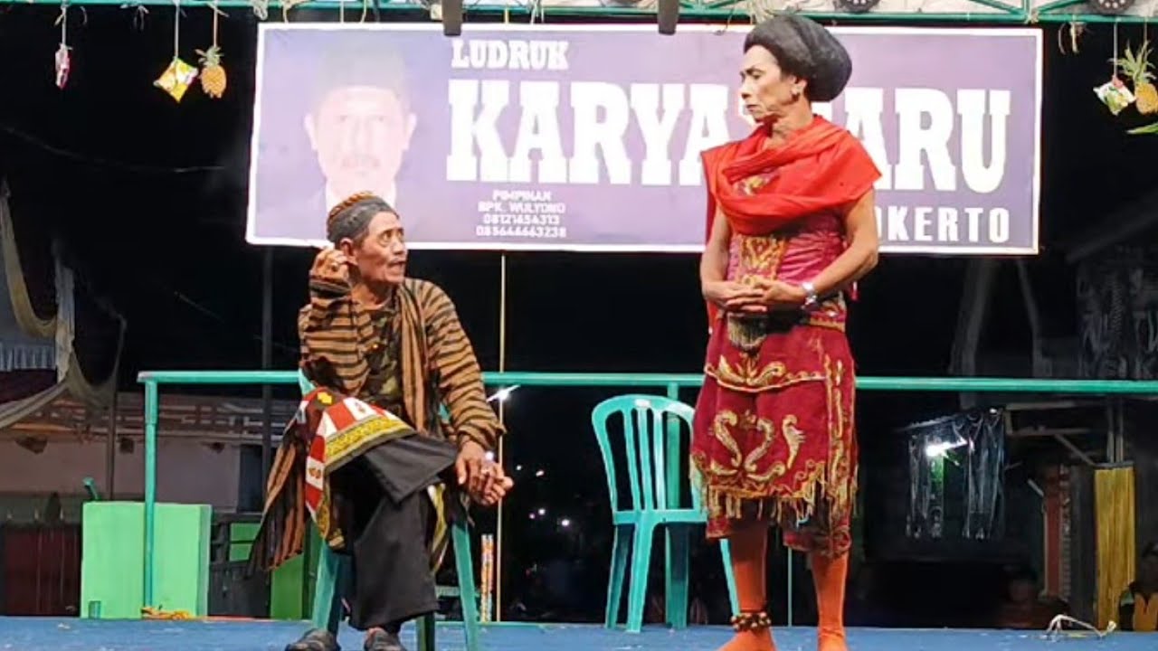 Cak Jonet Kedayoan wong amen Lawak Ludruk karya baru live jasem ngoro Mojokerto.