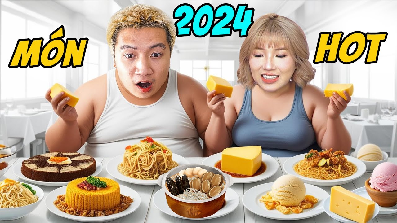 Ăn Những M&oacute;n Ăn HOT Nhất 2024 | H&M CHANNEL | Phần 1