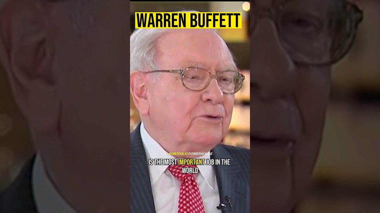 Warren Buffett: The role of Executive Office for ensuring economic stability