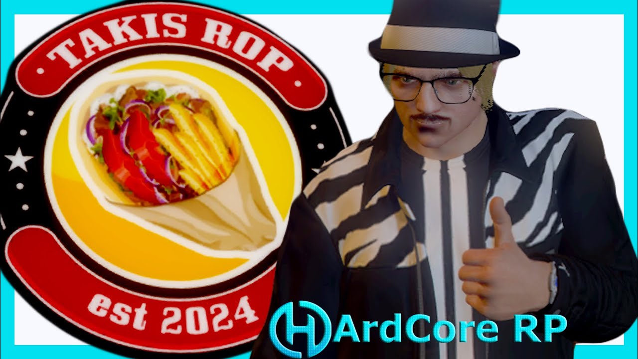 🔴Τακης Ροπ Σουβλατζίδικο HARDCORE RP