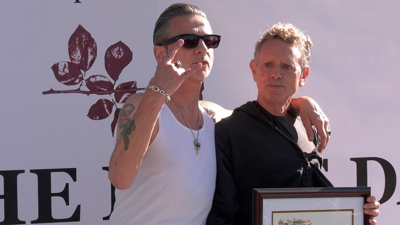 День Depeche Mode в Лос-Анджелесе | Дэйв Гаан и Мартин Гор | 13 декабря 2023 г. 🇺🇸