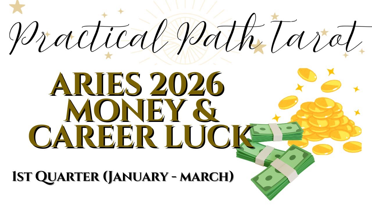 ARIES 2026Q1(Jan-Mar) Money & Career Forecast: WHY YOUR INTUITION IS YOUR BIGGEST PAYCHECK IN MARCH!