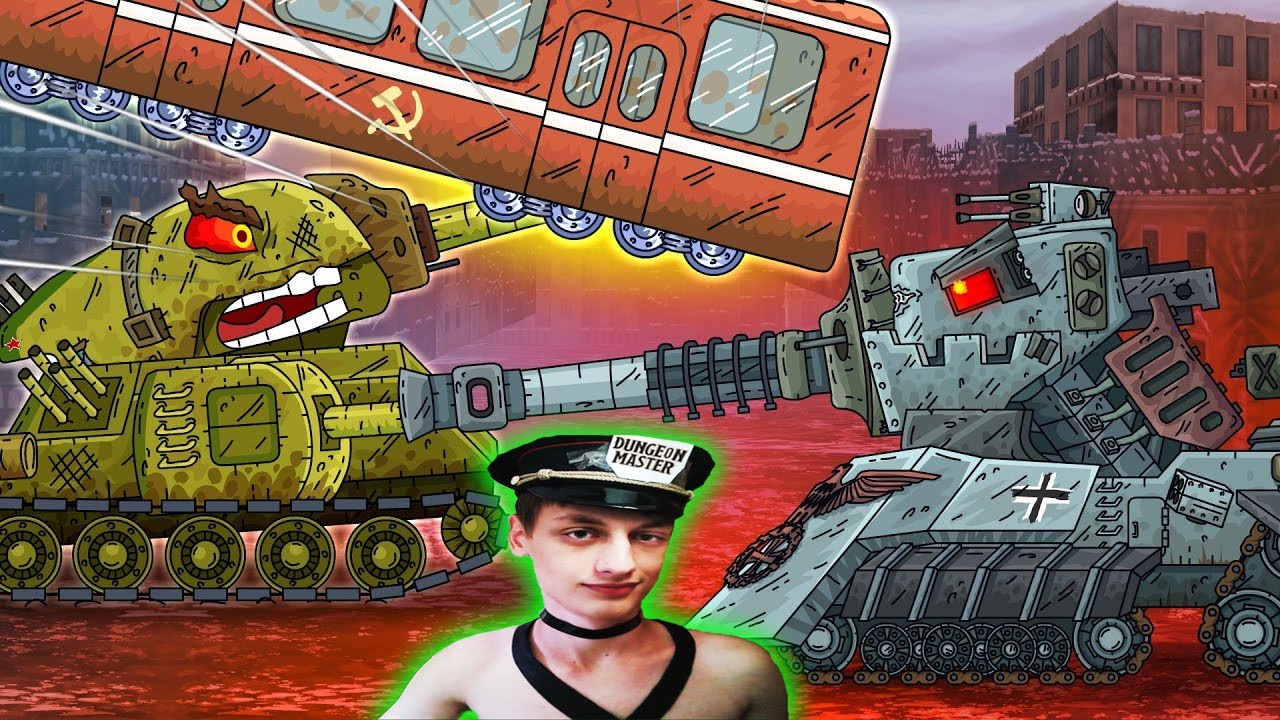 Я РАЗОРВУ ЭТОГО МОНСТРА! Щука VS ГроссШтурмен - Реакция на Геранд - Мультики про Танки Gerand