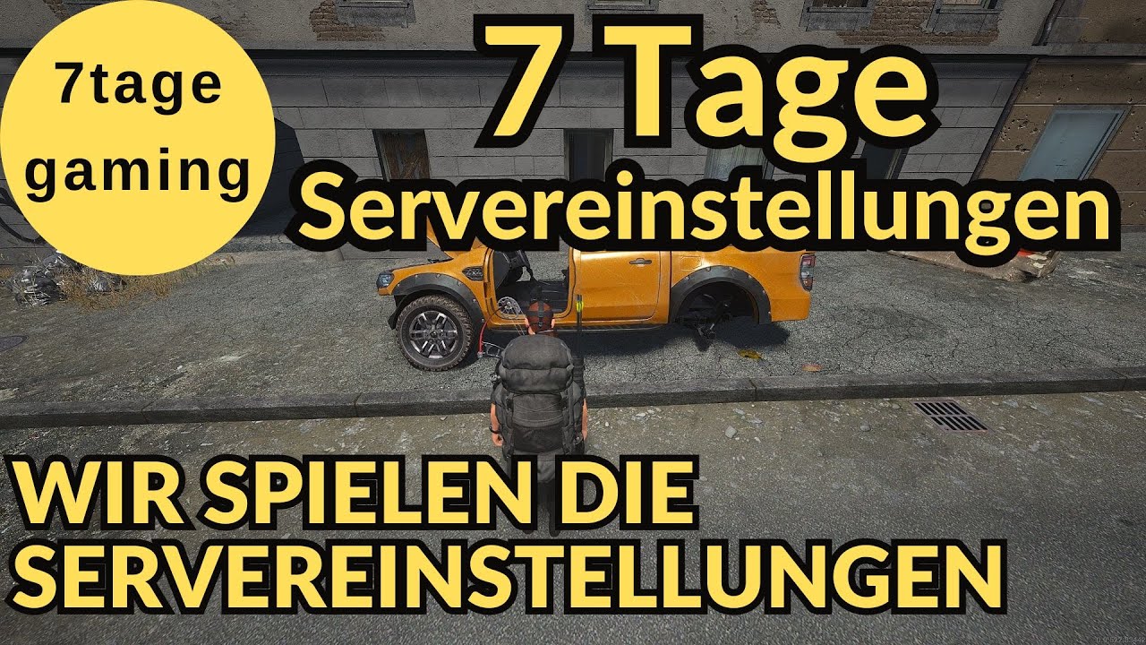 SCUM  🏹 Tag 7: Jetzt werden die ganzen Einstellungen gespielt