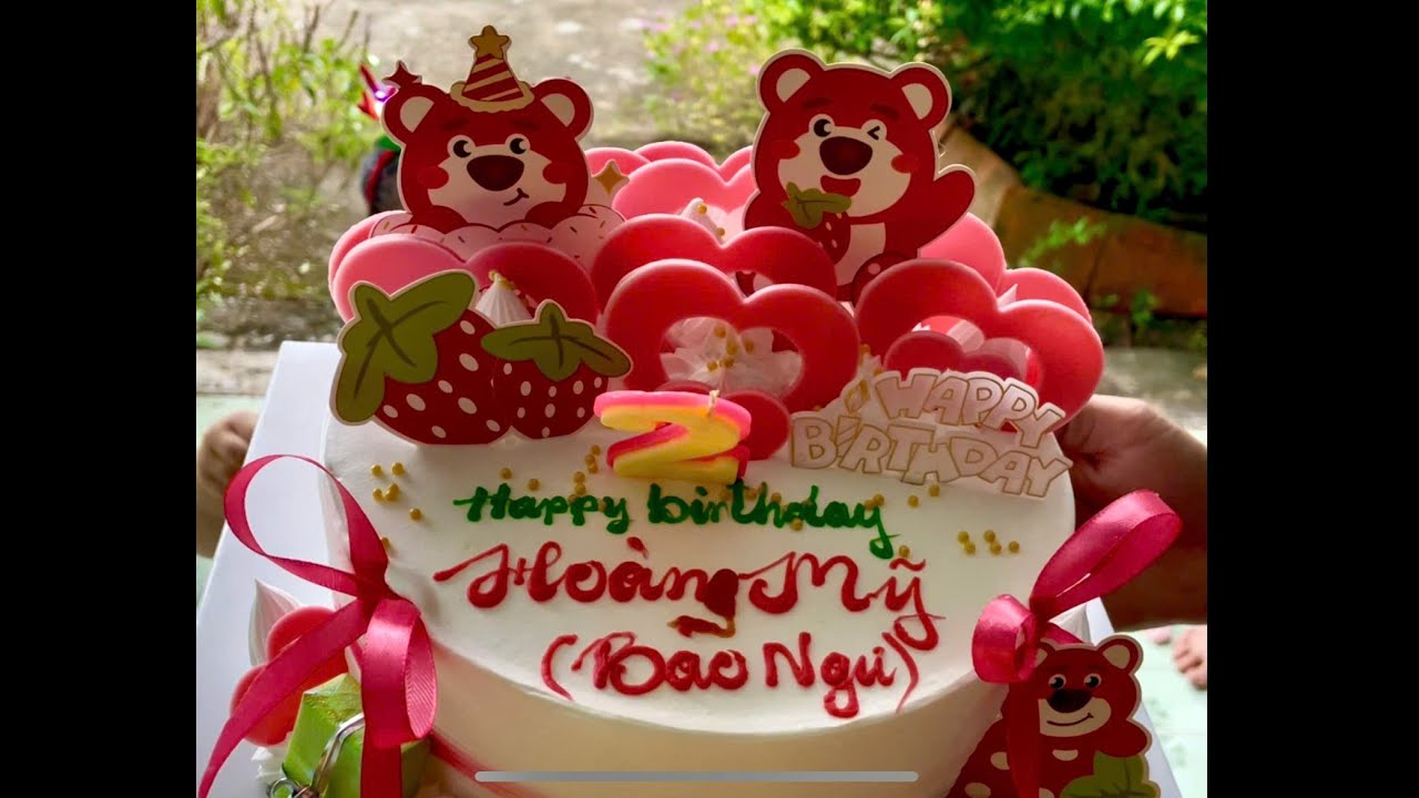 sinh nhật 2 tuổi bé nhà quê