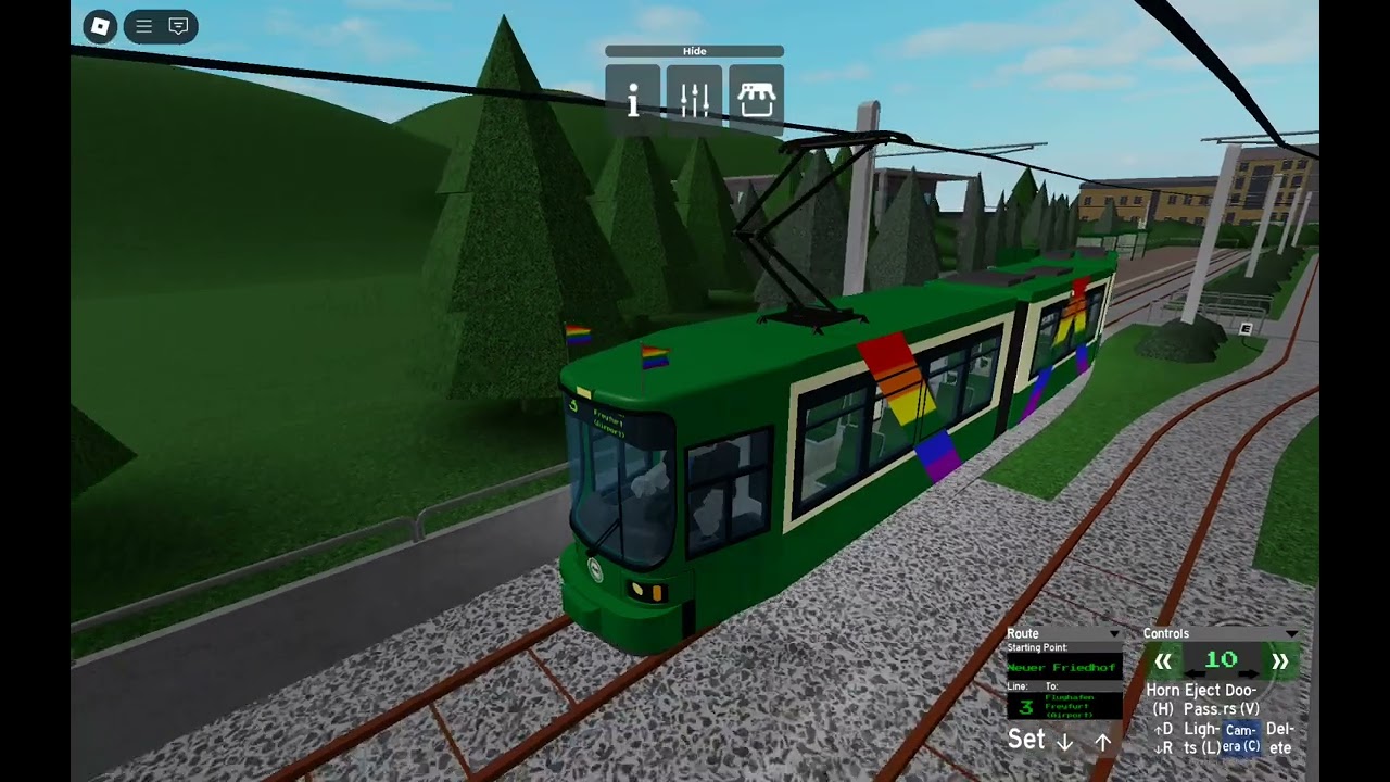 Tram and Bus Simulator Roblox Line 3