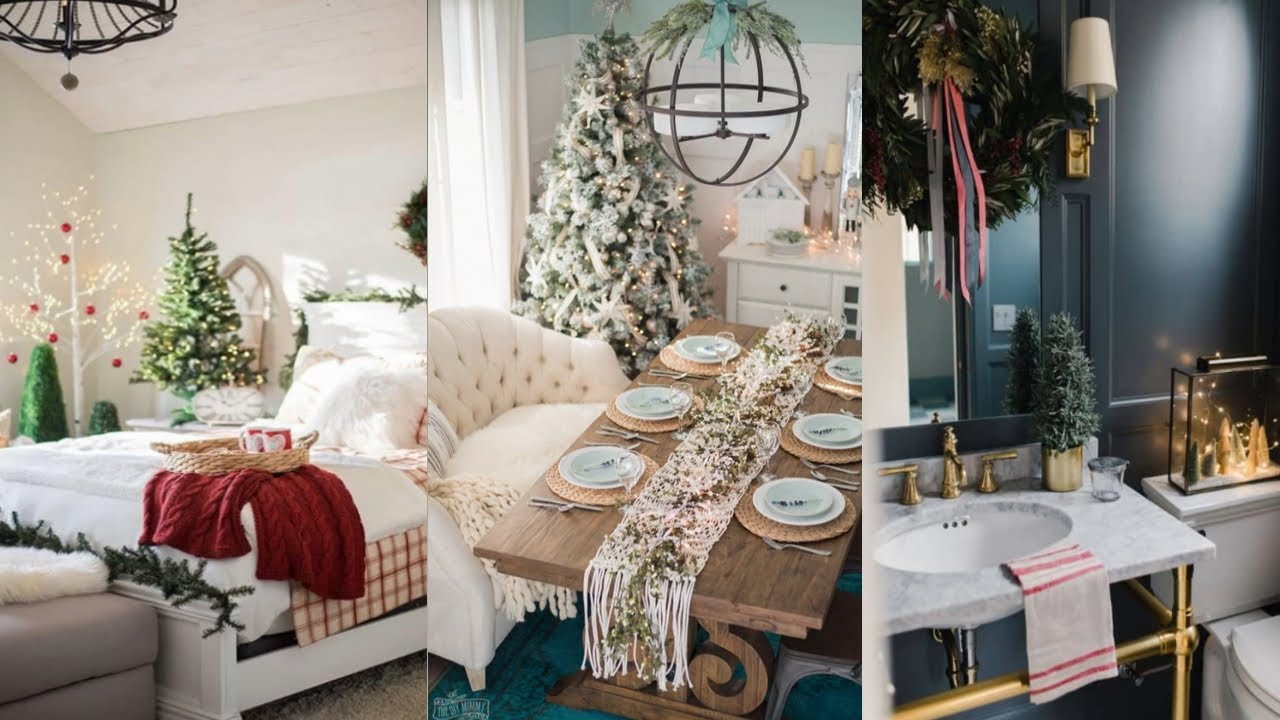 DECORACI&Oacute;N NAVIDE&Ntilde;A COMEDOR, BA&Ntilde;O Y M&Aacute;S! - IDEAS DECORATIVAS NAVIDE&Ntilde;AS 2023