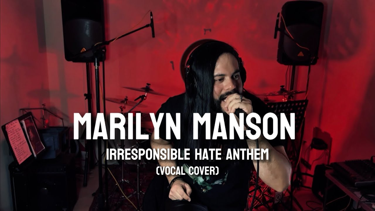 Marilyn Manson - Irresponsible Hate Anthem | Vocal Cover