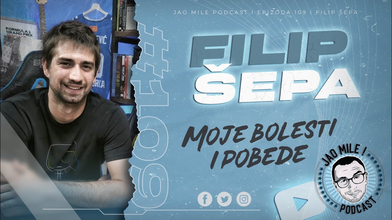 Jao Mile podcast - Filip Šepa: PROKOCKAO SAM SVOJ TALENAT!