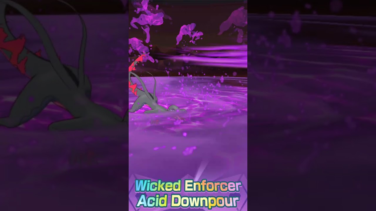 Plumeria & Salazzle Wicked Enforcer Acid Downpour || Pokemon Masters EX