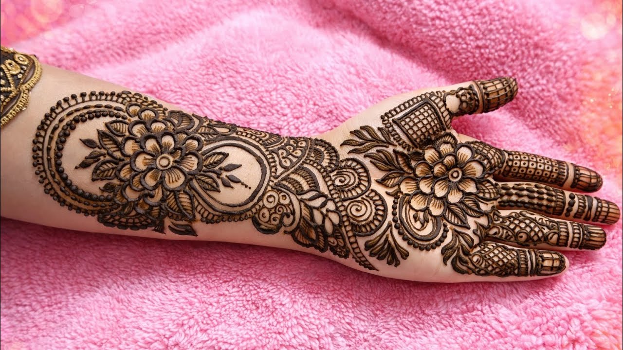 Back Hand Mehndi Design | Easy Stylish Mehndi Design for Girls | Simple Henna Design 2026