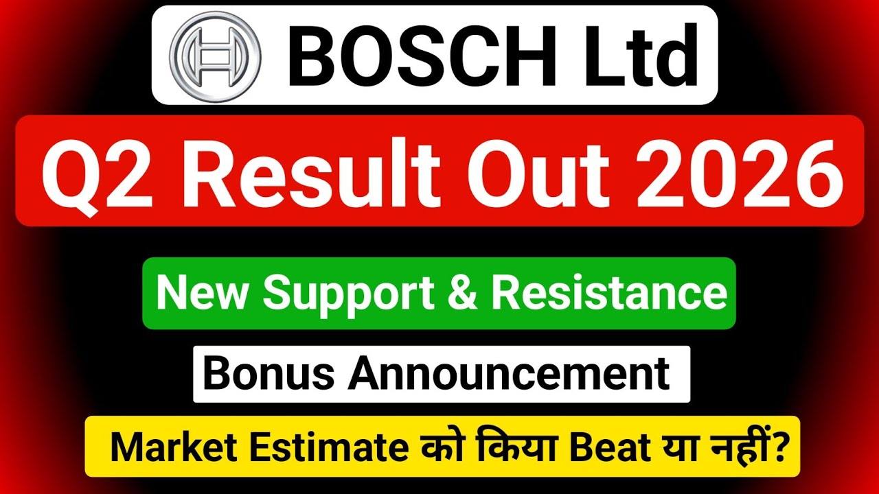 BOSCH Q2 results 2026 | BOSCH results today | BOSCH Share News | BOSCH Share latest news today
