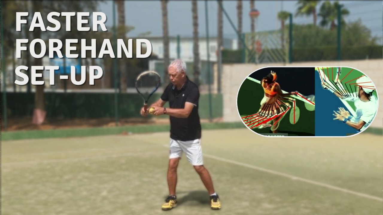 Forehand- Adjust the backswing for power and control
