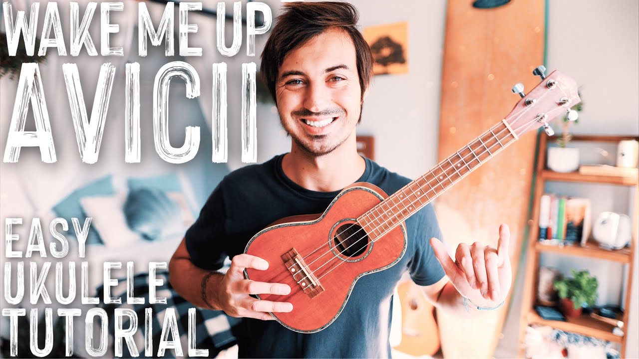 Wake Me Up Avicii Ukulele Tutorial // Wake Me Up Ukulele // Ukulele Lesson #894