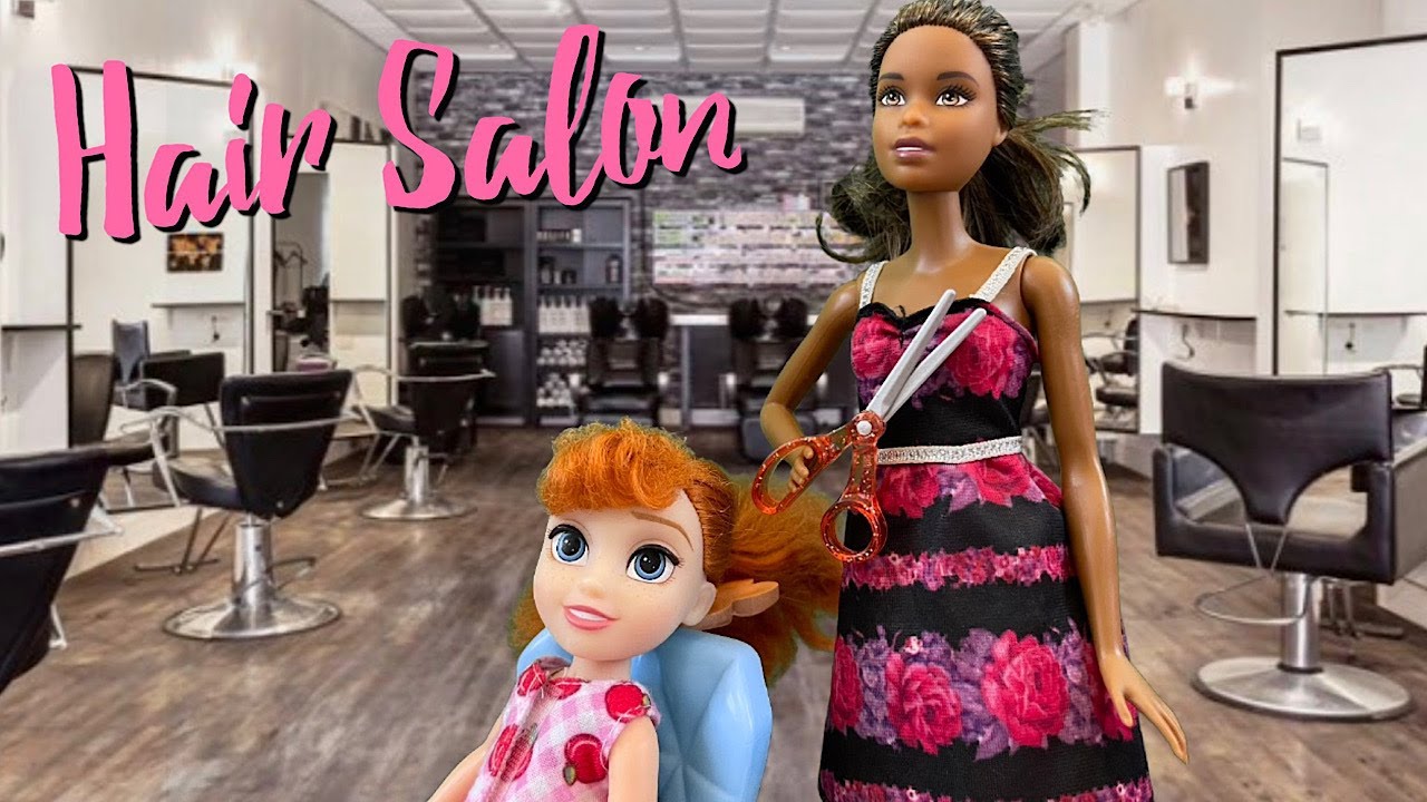 Elsa and Anna Toddlers get their HAIR CUT  ✂️ | Hair Salon | ELIAS Playhouse