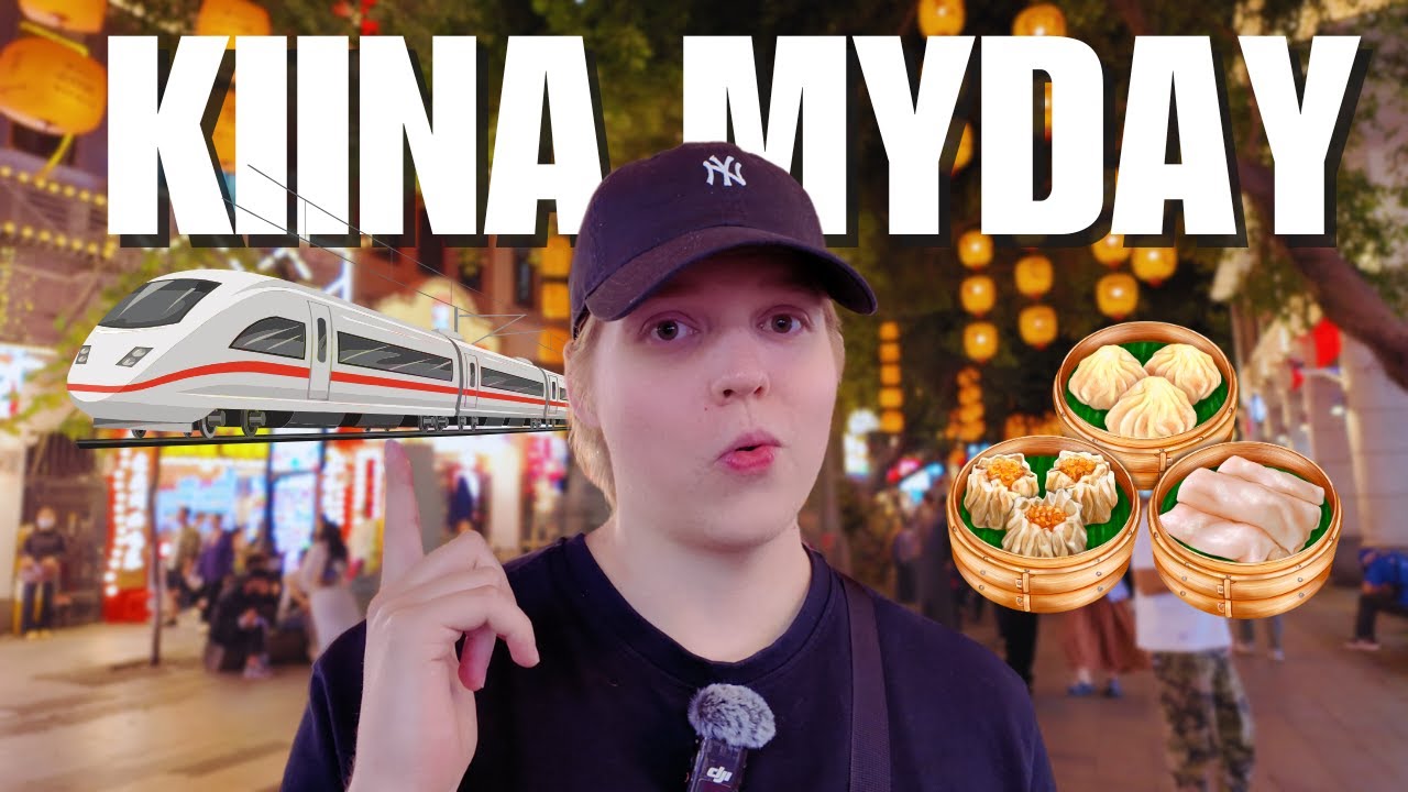 Päivä Kiinassa: Luotijuna, ruokia ja kaupunkiseikkailu!