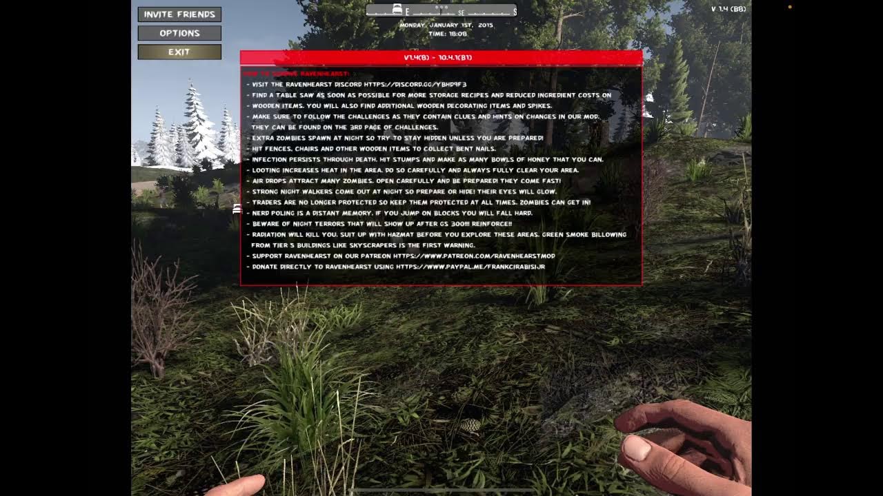 7 days to die Vanilla Console Today - New World