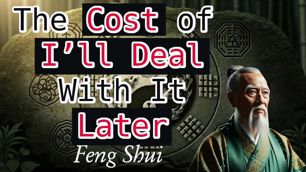 The Cost of “I’ll Deal With It Later” | Feng Shui