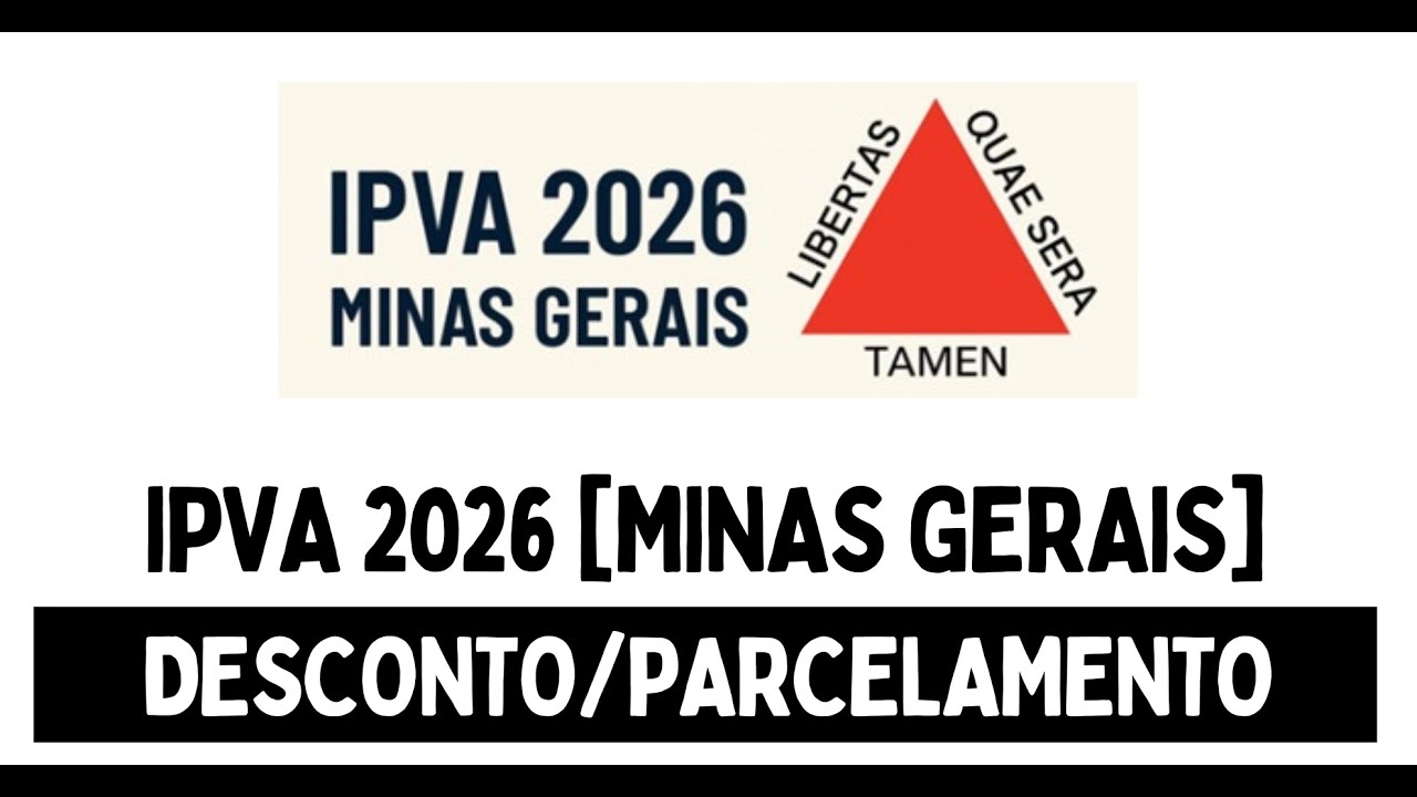 IPVA 2026 - Como emitir boleto &agrave; vista ou parcelado