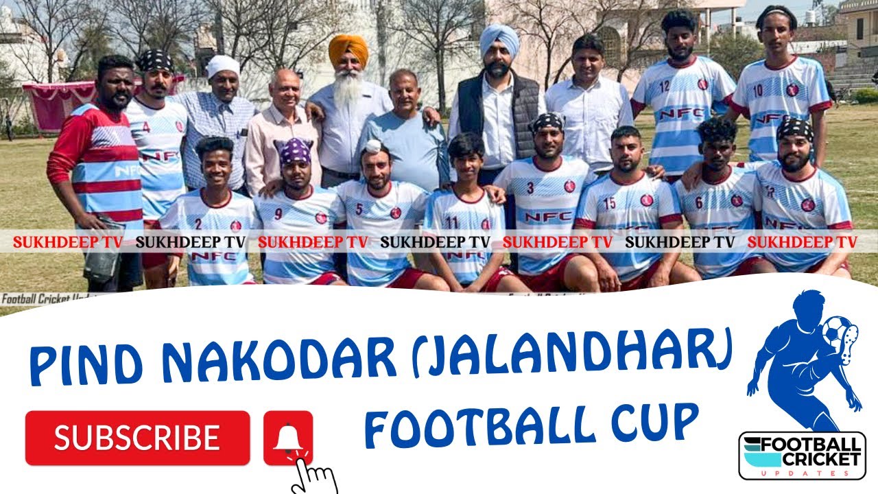 [LIVE] 🔴 NAKODAR [ JALANDHAR ] FOOTBALL CUP 10-03-2024