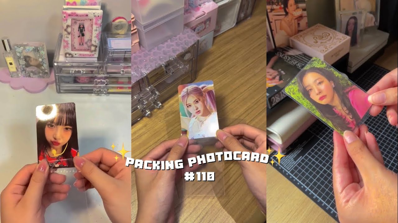 PACKING PHOTOCARD ⌗110 ⭑ BUBBLEMISSO🥧