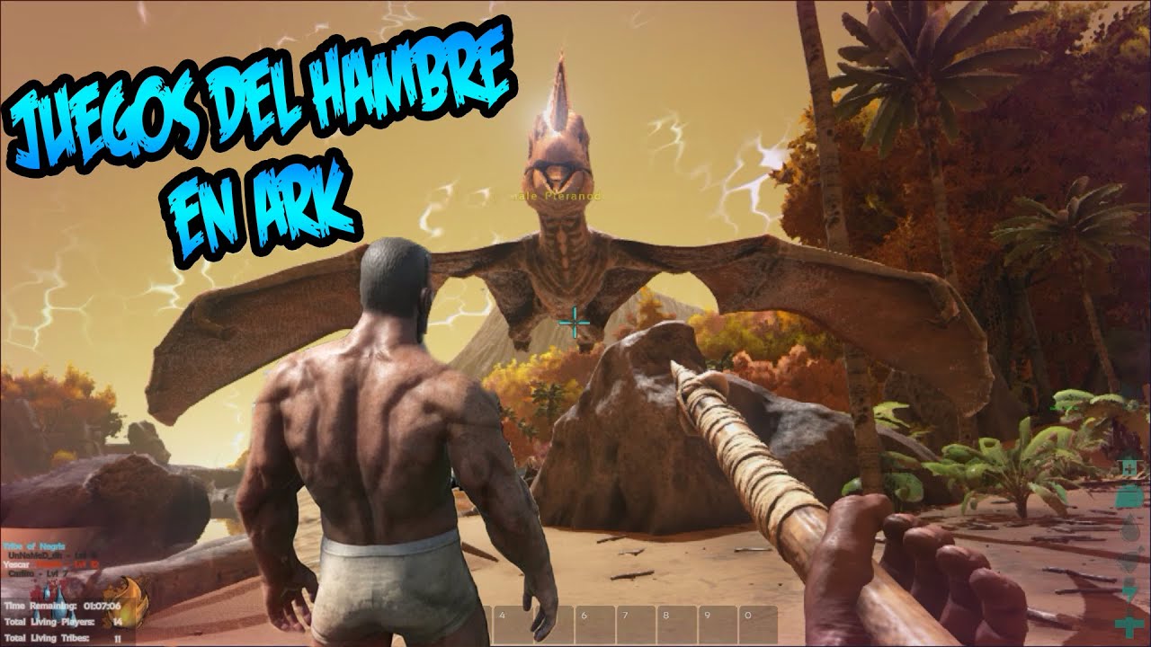 ARK survival evolved - Los Mas Pros en los Juegos del Hambre o tal vez NO!!! Survival on the Fittest
