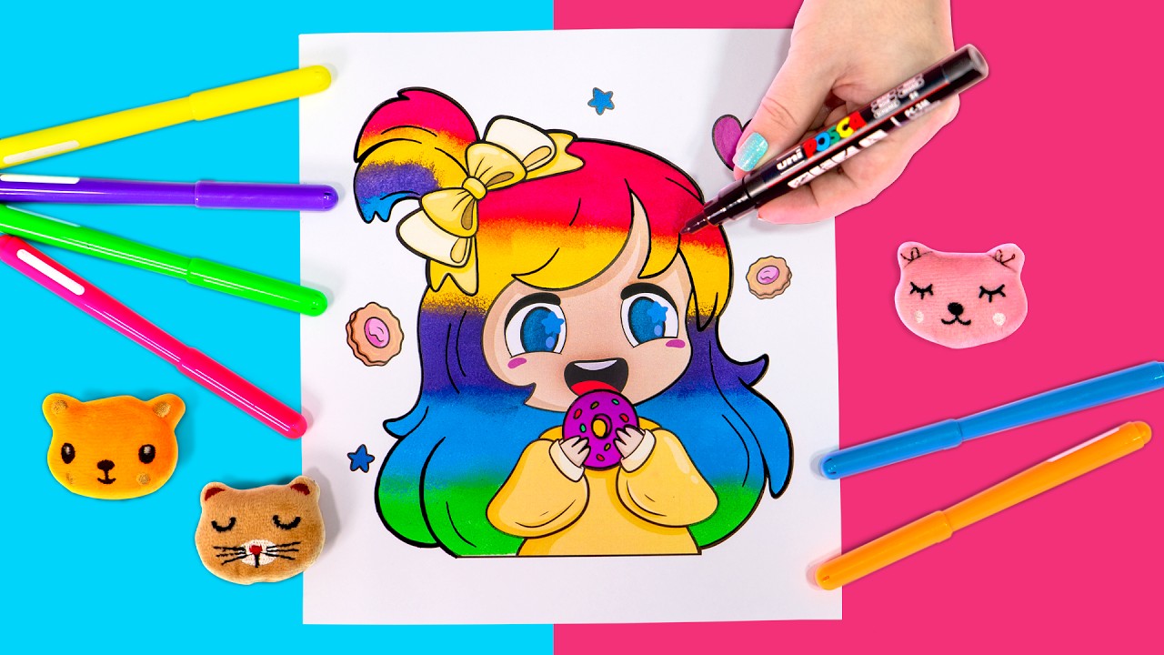 TESTANDO IDEIAS DA INTERNET PARA VER SE FUNCIONA 😍 holograma, Garra e Organizador de Papel e mais