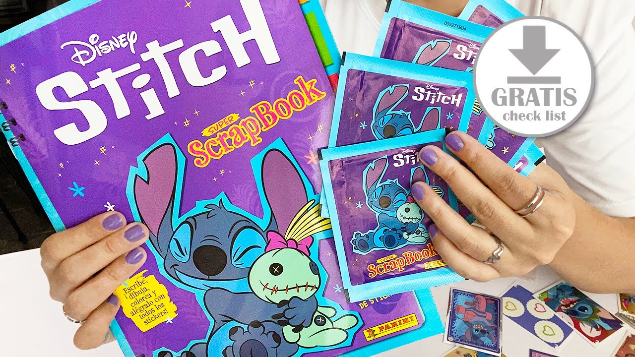 ¡Nuevo álbum de STITCH! 🌺🏝️ Panini México 📝 GRATIS Checklist