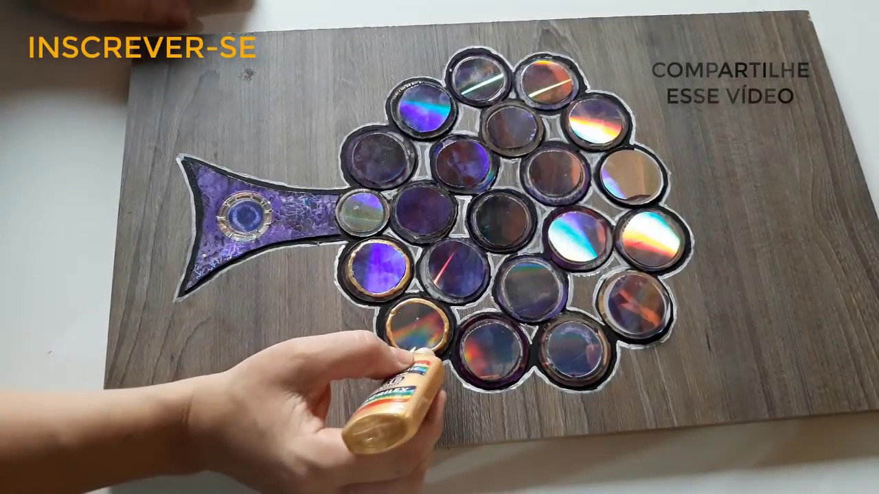 Reciclagem de DVD's (Árvore)