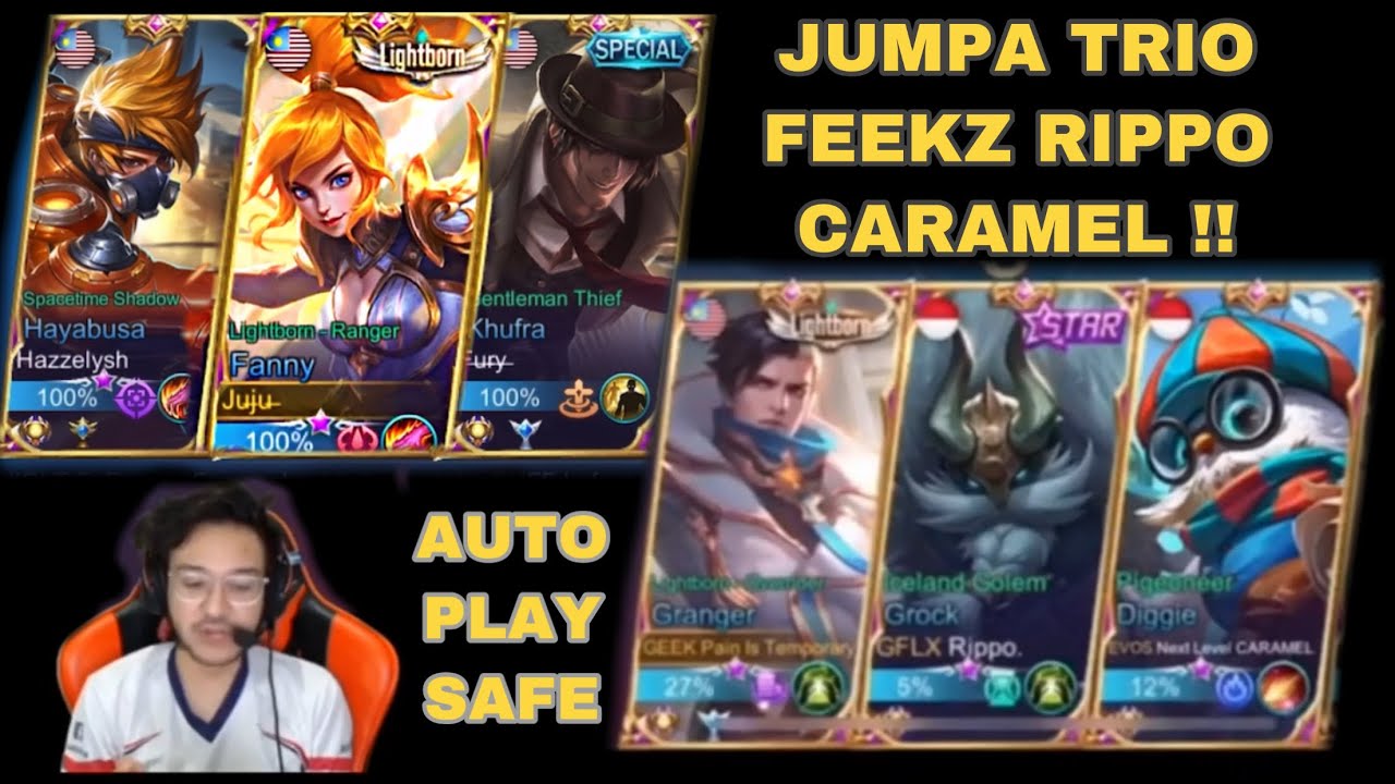 JUMPA TRIO FEEKZ RIPPO CARAMEL JO