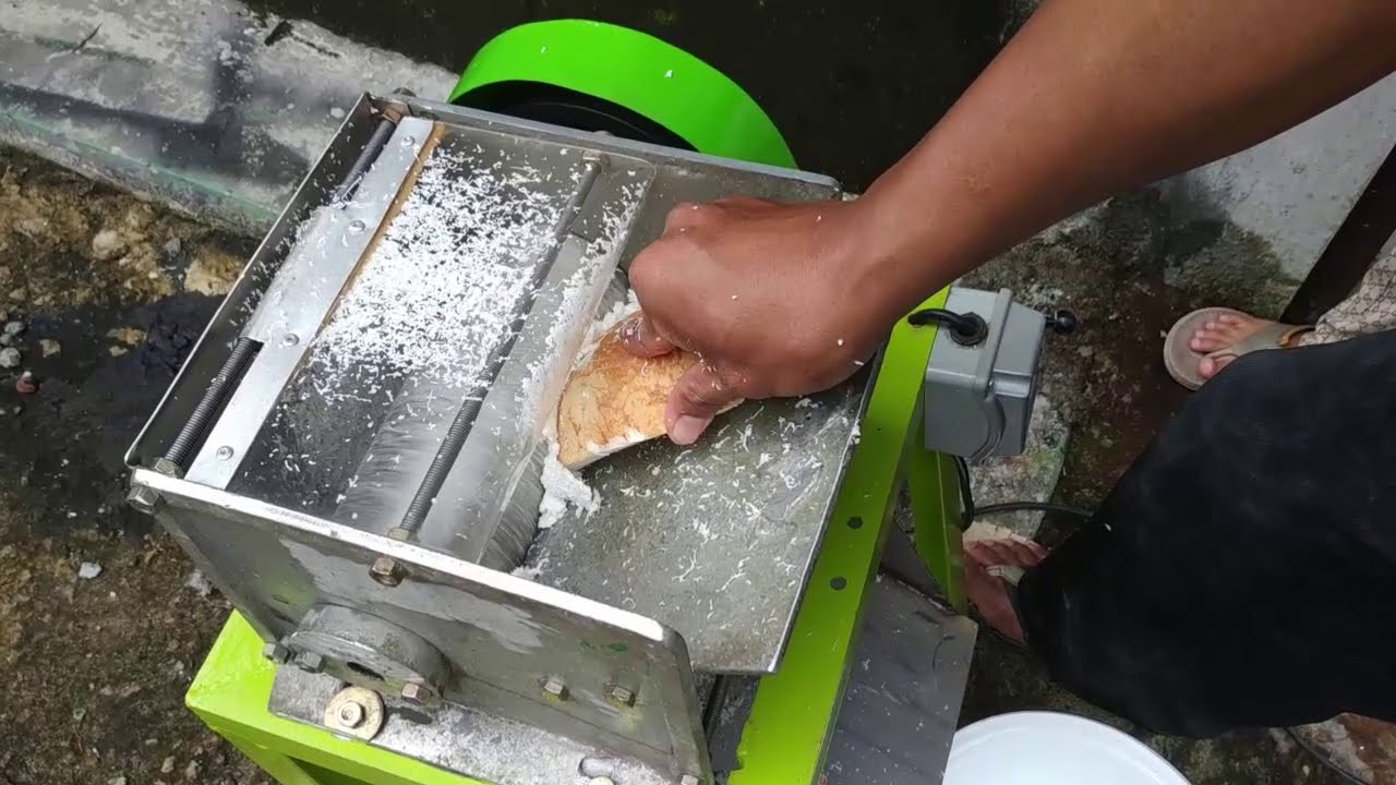 Assembling Electric Coconut Grater  || Merakit Mesin Parutan Kelapa Dengan Motor Listrik