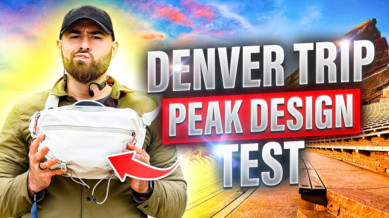 Peak Design 7L vs Real-World Travel | Denver Edition