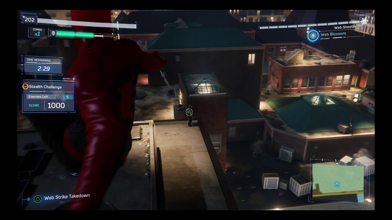 Marvel's Spider-Man: Finishing up some stealth trials pt 1