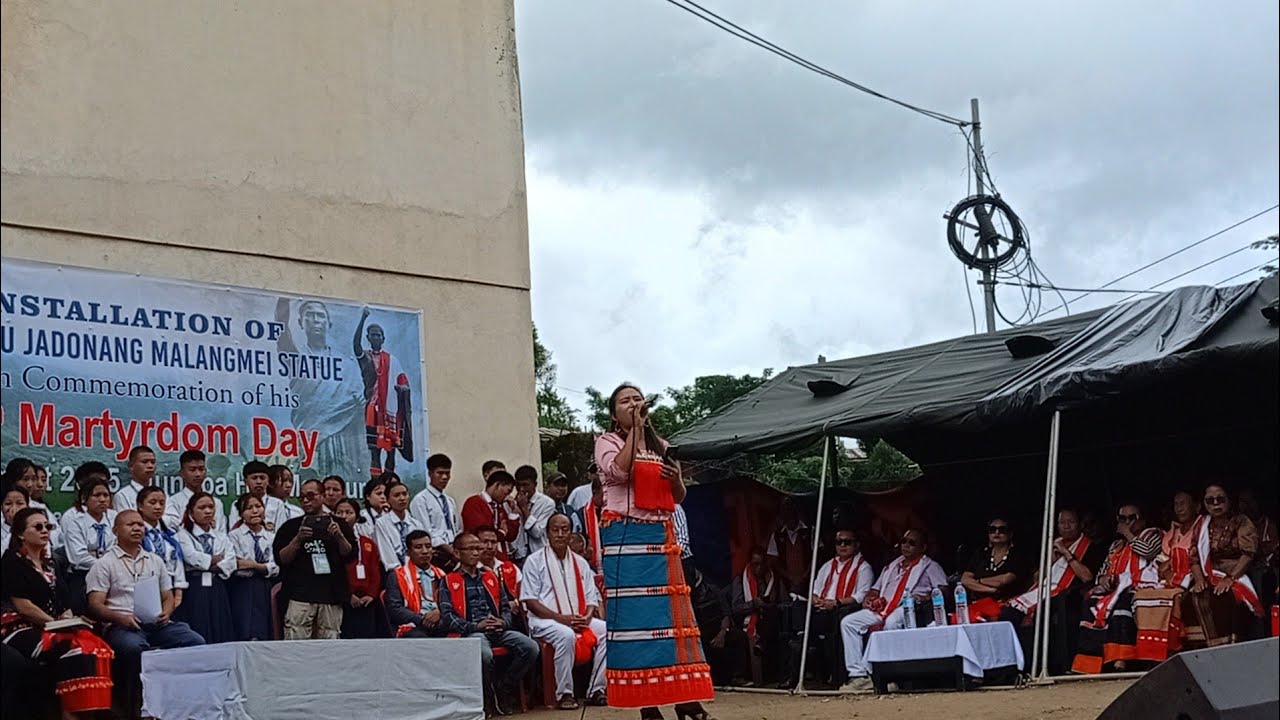 JEENA PAMEI| IN INSTALLATION OF HAIPOU JADONANG STATUE 