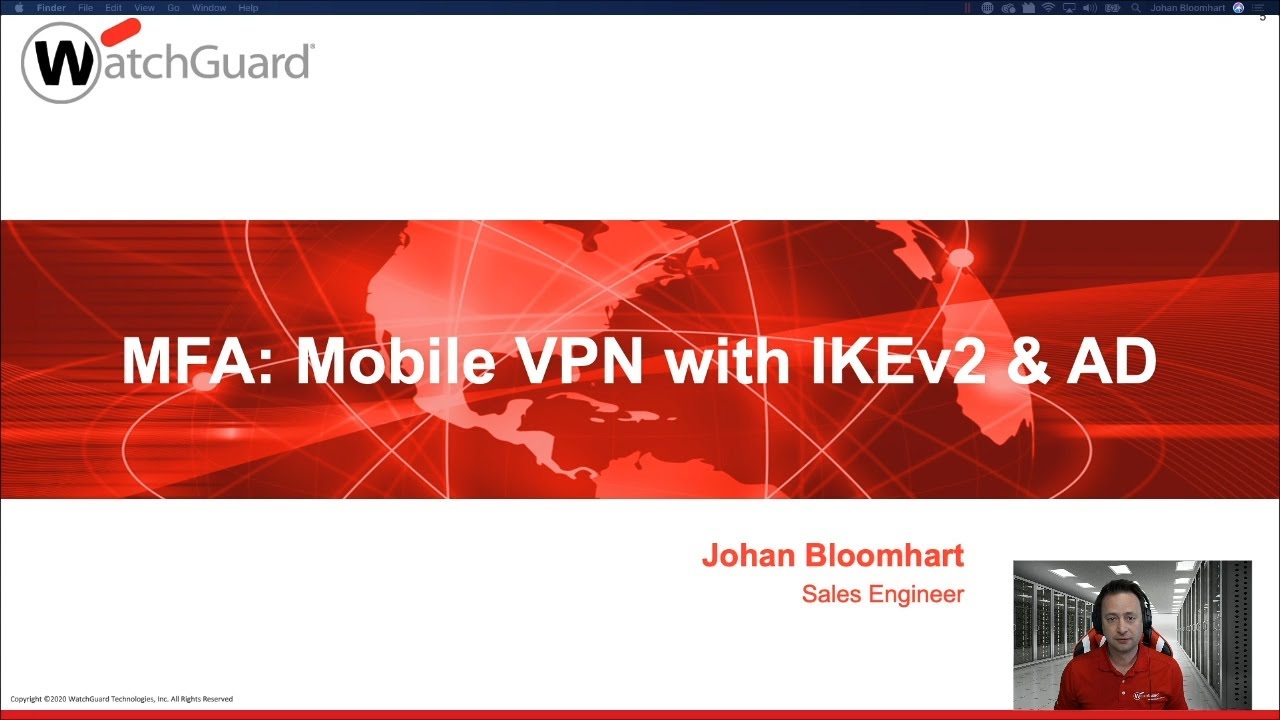 MFA: IKEv2 VPN Connections with AuthPoint & Active Directory