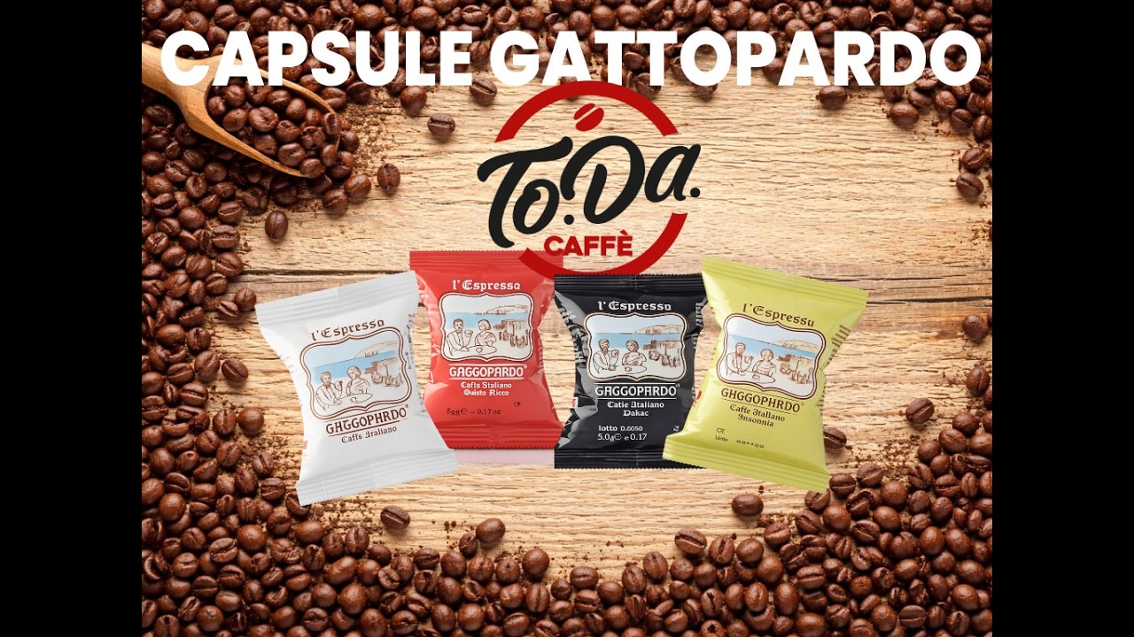 Prova Capsule Nespresso Compatibili Gattopardo Toda #toda #gattopardo #caffe #nespresso #outlet