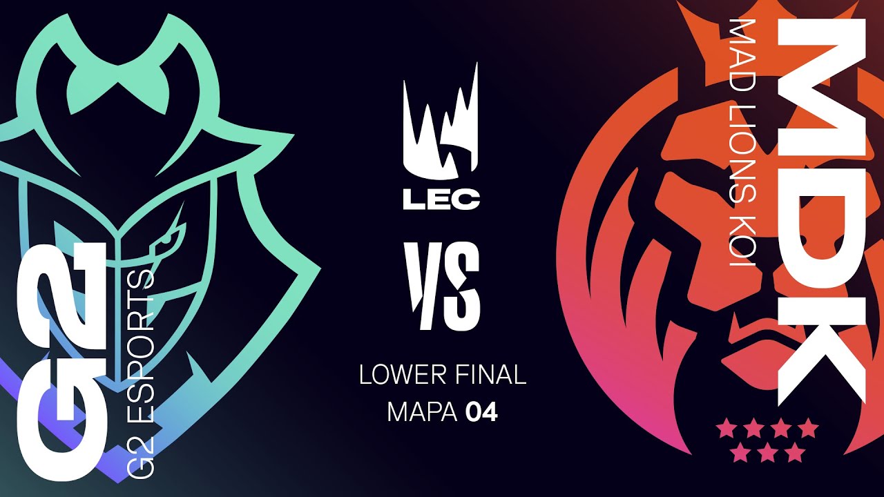 G2 ESPORTS VS MAD LIONS KOI - MAPA 4 - SEASON FINALS - JORNADA 7 - LEC - VERANO 2024 - LEAGUE OF LEG