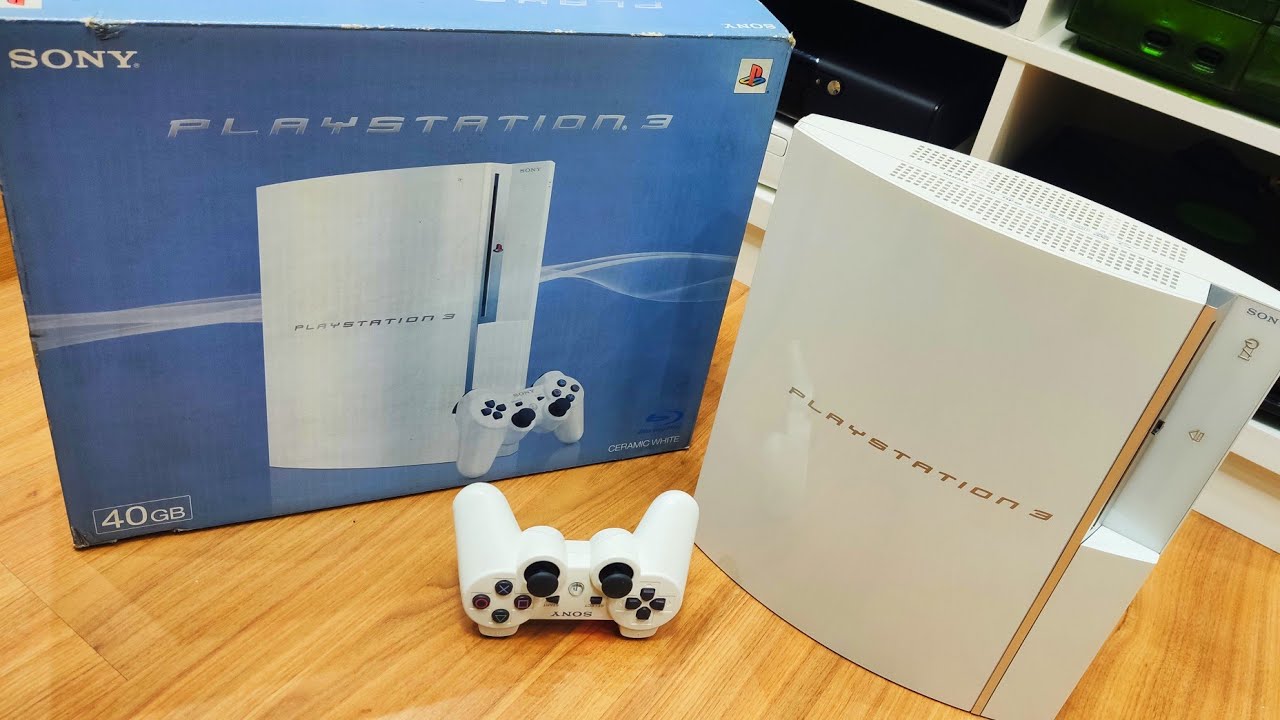 UNBOXING PS3 FAT BRANCO | FINALMENTE!