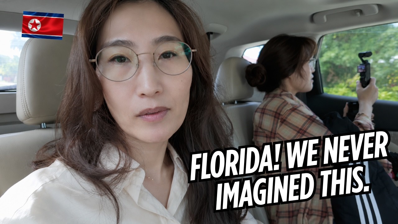 🇰🇵North Korean Sisters in Florida for the First Time! A Trip We'll Never Forget