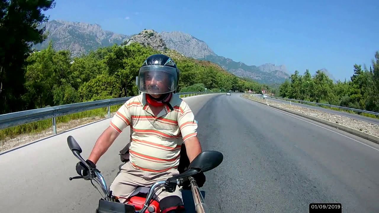 100 cc 10 küçük motosikletle uzun yol - Yarım Türkiye Turu 3560 km