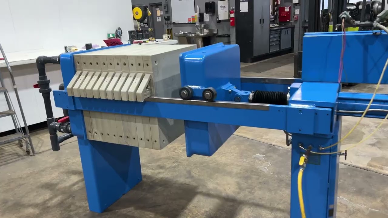 JWI 3 Cu' Air/Hydraulic Filter Press FP2651