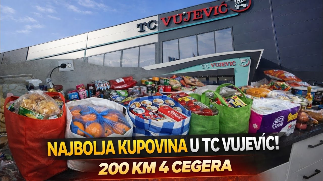 Šta smo kupili za 200 KM? 🛍️ TC Vujević haul 😊😊