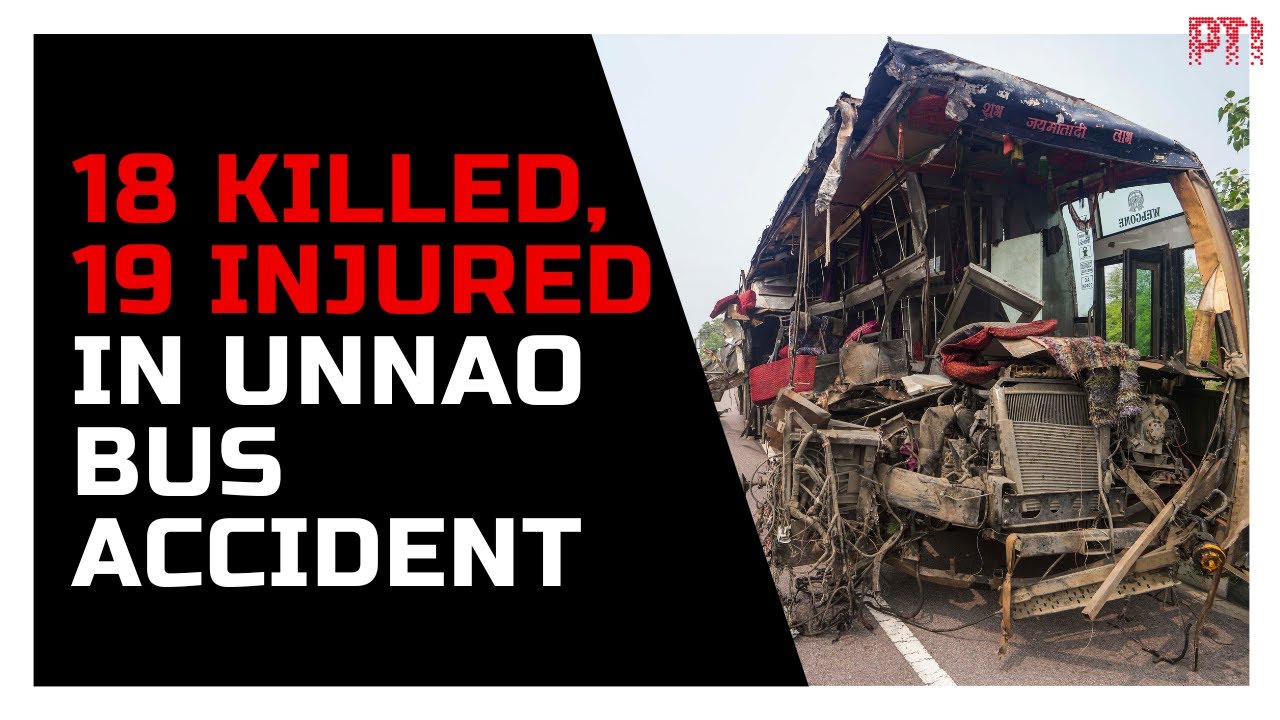 Unnao Bus Accident: 18 killed, 19 injured as bus hits milk tanker on Lucknow-Agra Expressway