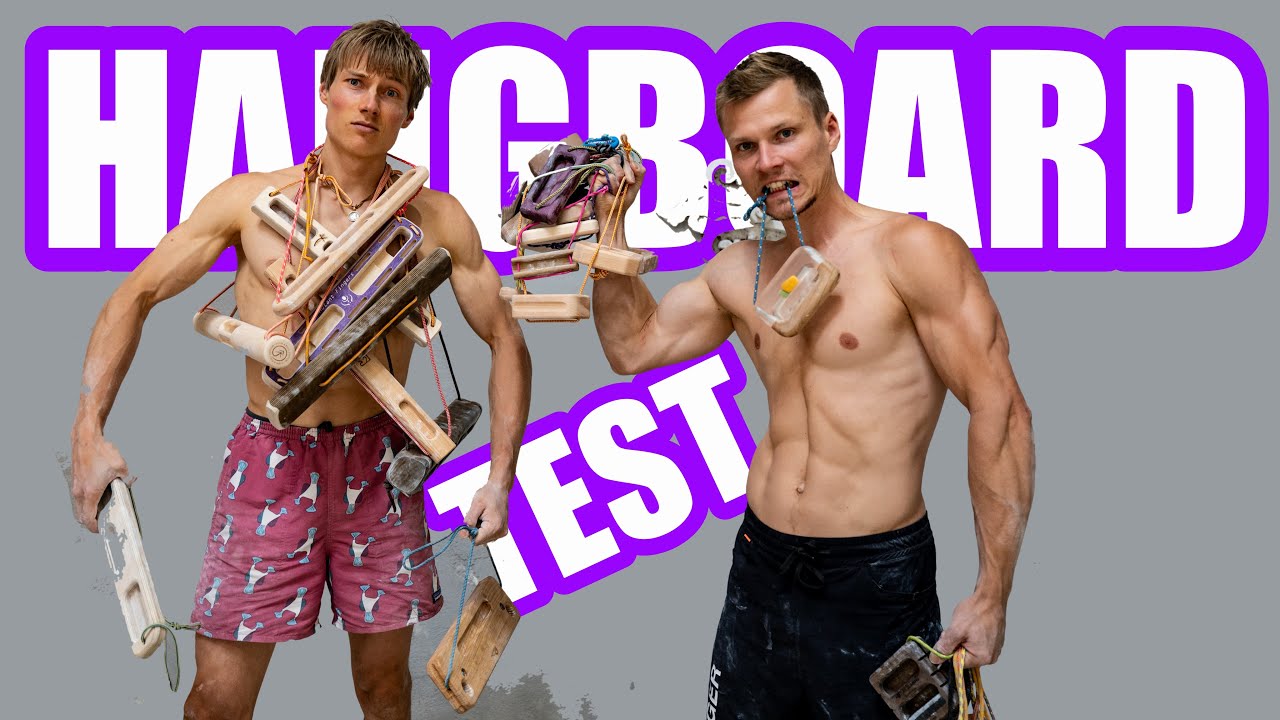 The PERFECT fingerboard?! Testing the most common hangboards PART 1