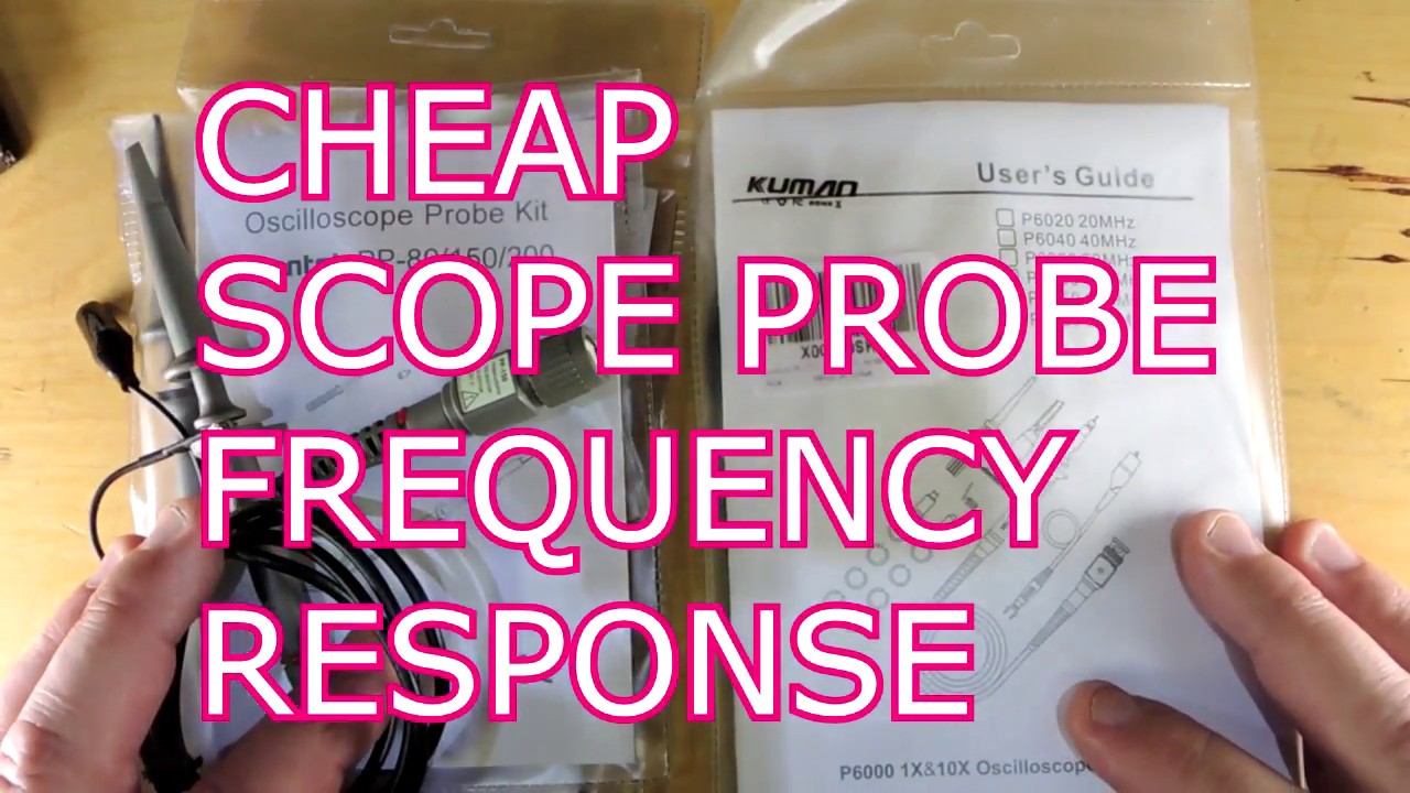 Cheap Scope Probe Frequency Response