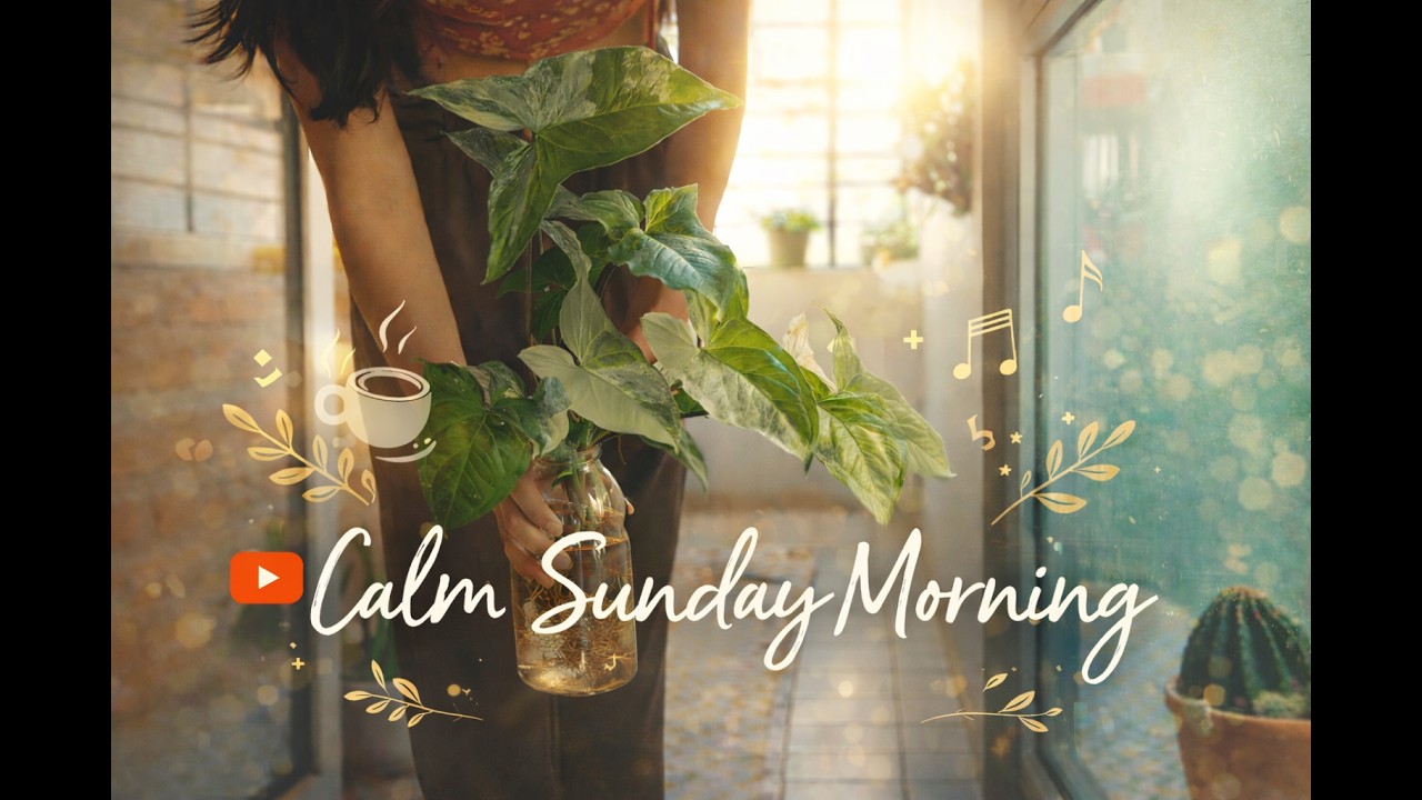 Calm Sunday Morning | Household Chores | Baking | Plant Care