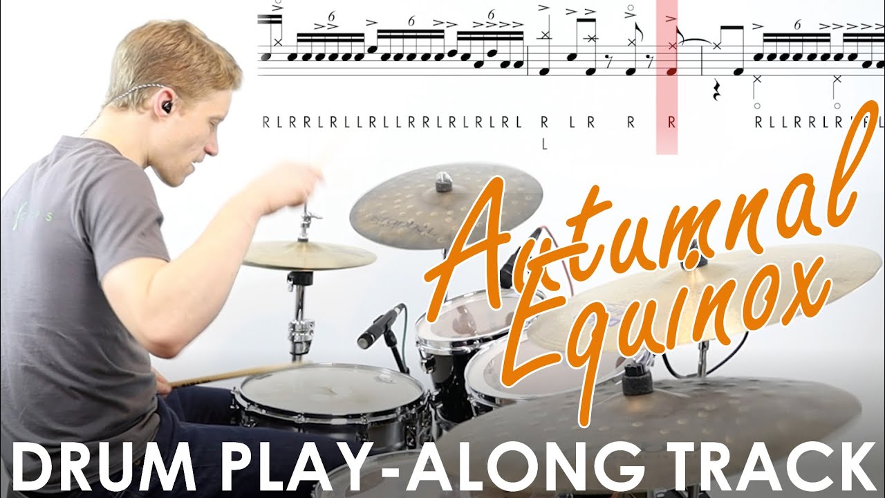 'Autumnal Equinox' – Free Jazz Rock Fusion Drum Play-along Track and Transcription